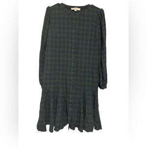 Green Loft Plaid Dress for Sale up to 90% Off: Poshmark